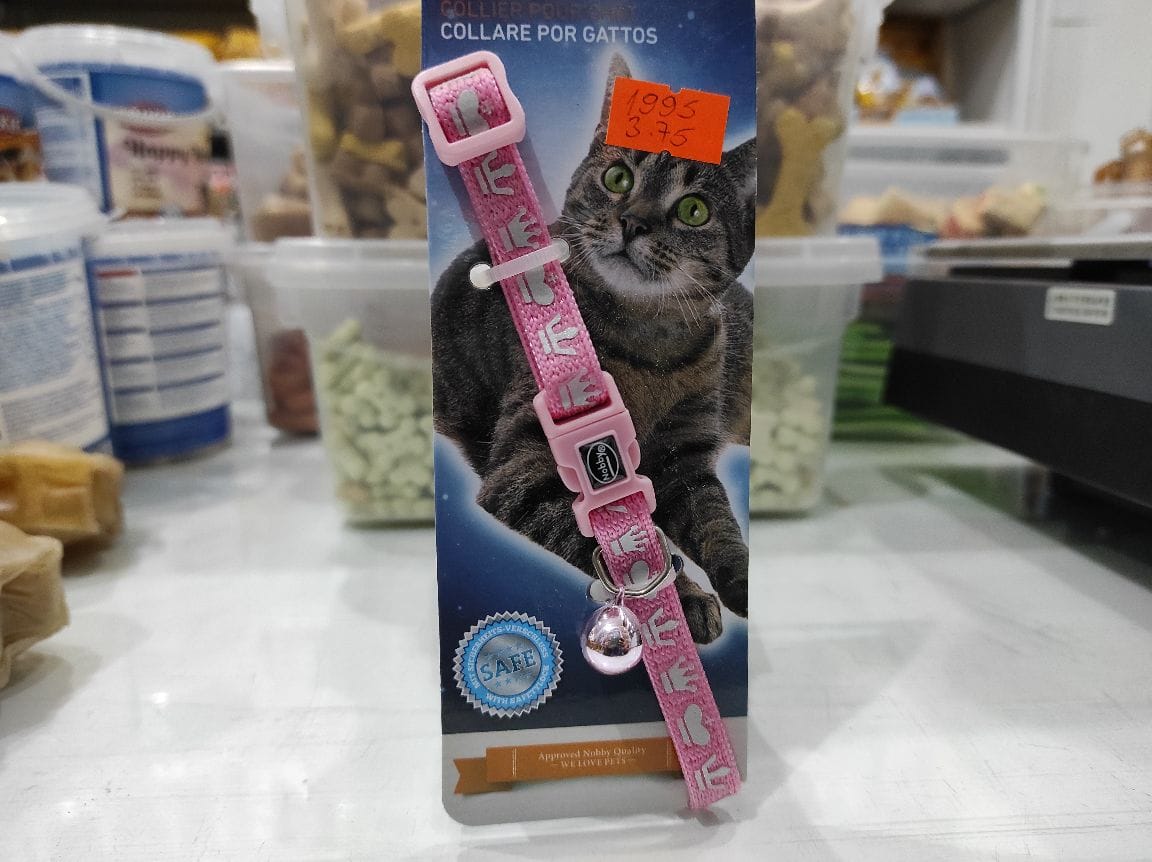 Ogrlica za mace roze